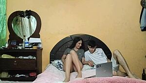 Latina Stepsister Begs For Stress Relief With Big Cock