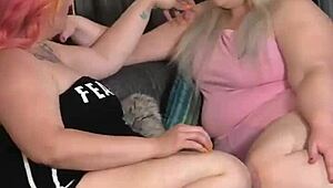 Damn! Babe West Battles Curvy Mary in Exclusive BTS