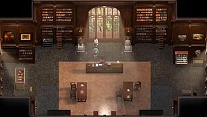 Treasure of Nadia Episode 2 - Sexy Milf Massages My Cock in Hentai Game