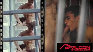 Hot Jocks Deepthroat And Fuck In Prison Bareback