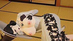 Lady Dimitrescu Finds You in Uncensored 3D Hentai Game