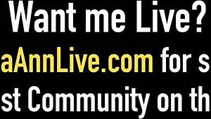 Собираешься смотреть, как мамаша Джулия Энн засовывает пальцы в свою пизду?