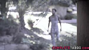 teenage skank blows big black cock in extreme interracial