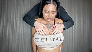 Hey, can you handle this busty asian breastfeeding with explosive handjob?