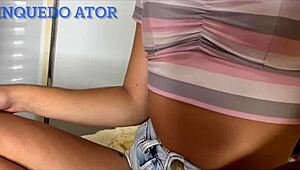 Skinny Amateur Blows and Fucks in Pool