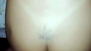 A shemale enjoys hot sex with a chubby white guy.