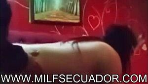 bored milf fucks a young fan instead of her old man!