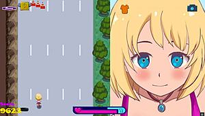 riding to bounce city pornplay hentai sex game ep 1 exhibitionist girl rding a dildo on her bike