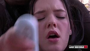 Adorable Anie Darling revels in steamy sex after massage