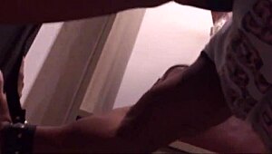 BDSM lady Kellen dominates BBC slave in amateur gay scene