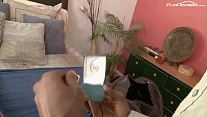 Sweet babe experiences interracial encounter with monster cock