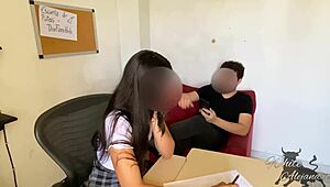 Student Offers Tight Pussy To Teacher Arantxawhite For Passing Grade!