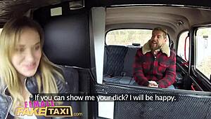 Female Fake Taxi Czech Ride Paid in Cum