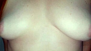 Watch this redhead's pussy get fucked open?