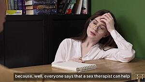 she’s licking my pussy while i’m on a call with a patient