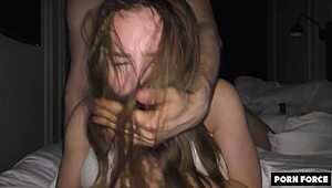 Kate Quinn's tight pussy was irresistible, nearly got her pregnant in missionary