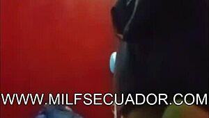 bored milf fucks a young fan instead of her old man!