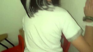 Found an Abandoned Classroom and Banged a Cute Mexican Student