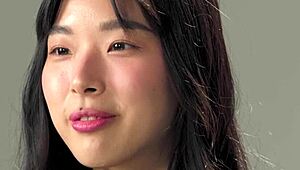 Horny Brunette Elle Lee Masturbates in Wet Solo Scene