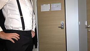 My wife got creampied by the hotel waiter