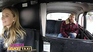Female Fake Taxi Czech Ride Paid in Cum