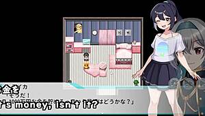 Flash Outdoor Exposure In Anime Game With Subtitles