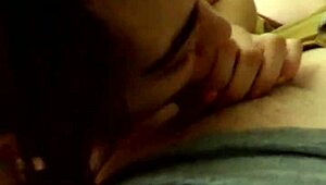 sexy lingerie tease leads to noitakails sucking our cocks