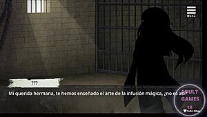 la prisión sexual de la bruja 9 en este juego hentai