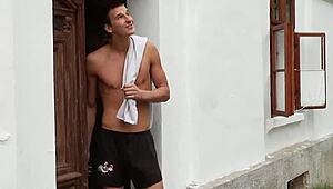 naughty danton gary drilled rough by bare cock