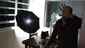 A day of filming with beauties in ted's mansion - just good fun