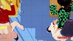 yaoi mega orgy unfolds