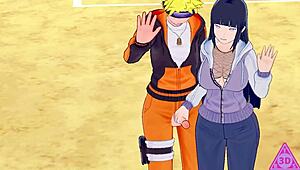 i love koikatsu naruto hinata hentai where hinata gives blowjob and handjob to big cock and cums