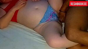 Resaboo Gets Her Tight Pussy Stretched By Massive Black Cock.