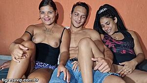 Tigresa Fucks Couple Miia And Destroide