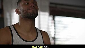 Adrian Hart and Tony Genius Engage in Bareback Gay Sex with Ass Licking.