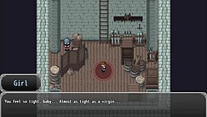 Pixel Art Blowjob in Henteria Chronicles 3 Part 6 Game
