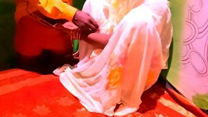 indian bhabhi endures brutal hardcore sex with pain