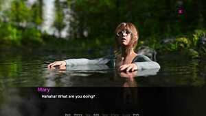 john and mary are doing sex in dusklight manor, trying various positions on the floor