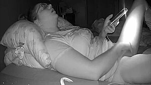Busty girl records a private video for her girlfriend, caught on hidden cam