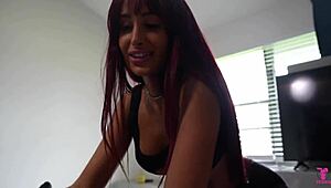 omg, i think this fit tatted babe cheated on her bf... got a huge jizz load!