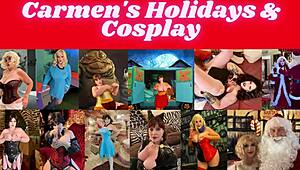 granny velma’s wild oral cosplay session ends in sticky missionary cum.