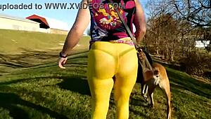 Aunt Sammi’s yoga pants drive taboo asshole crazy, damn!