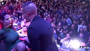 romantic real public banging with big natural tits zenda sexy against huge jotade