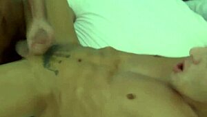 Culo de macho apaleado duro hasta corrida intensa