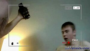 old gay man fucks twink's ass hole bareback in buddies video story