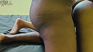 I can't resist my hot Malaysian girlfriend's tight pussy. Her Brazilian roommate joins for rough pounding!