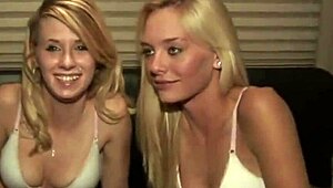 I watch amateur blonde girls making out and tribbing very hot