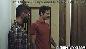 Adam Ramzi follado sin condón por Jayden Marcos ¡Intenso! 🔥