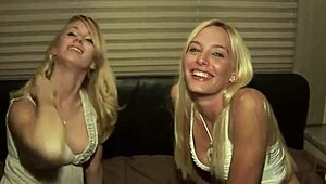 I watch amateur blonde girls making out and tribbing very hot