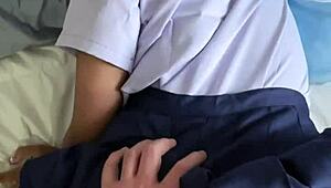 french tourist bangs 18yo thai student in uniform. what’s behind that cute asian look?